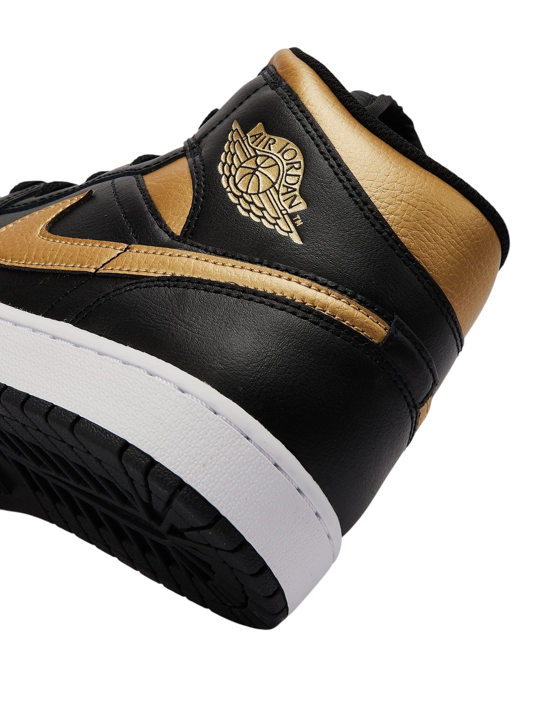 Jordan 1 Mid | Black Gold