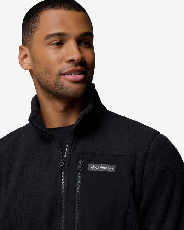 Columbia Polar Mid Zip Jacket | Black