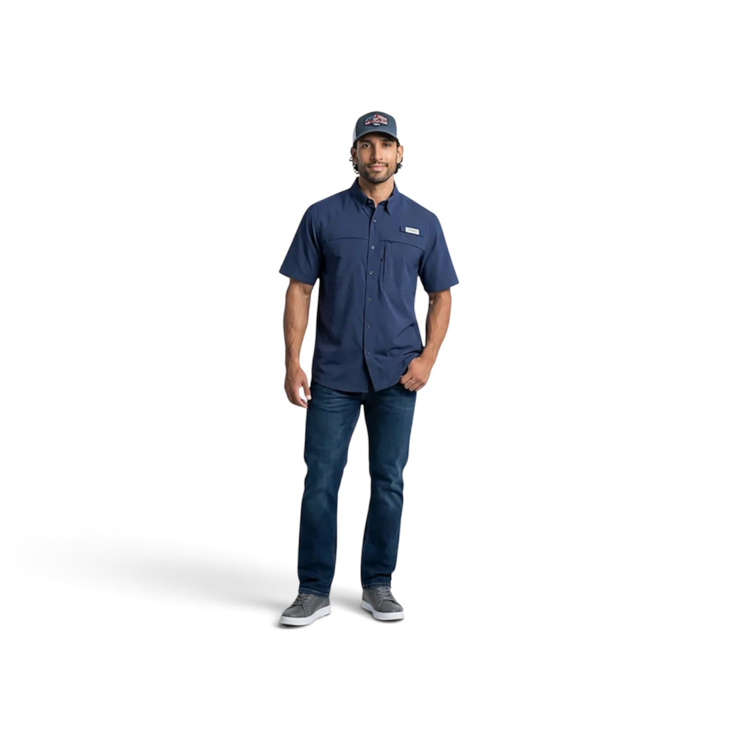 Camisa Magellan Explorer Trek | Dark Denim