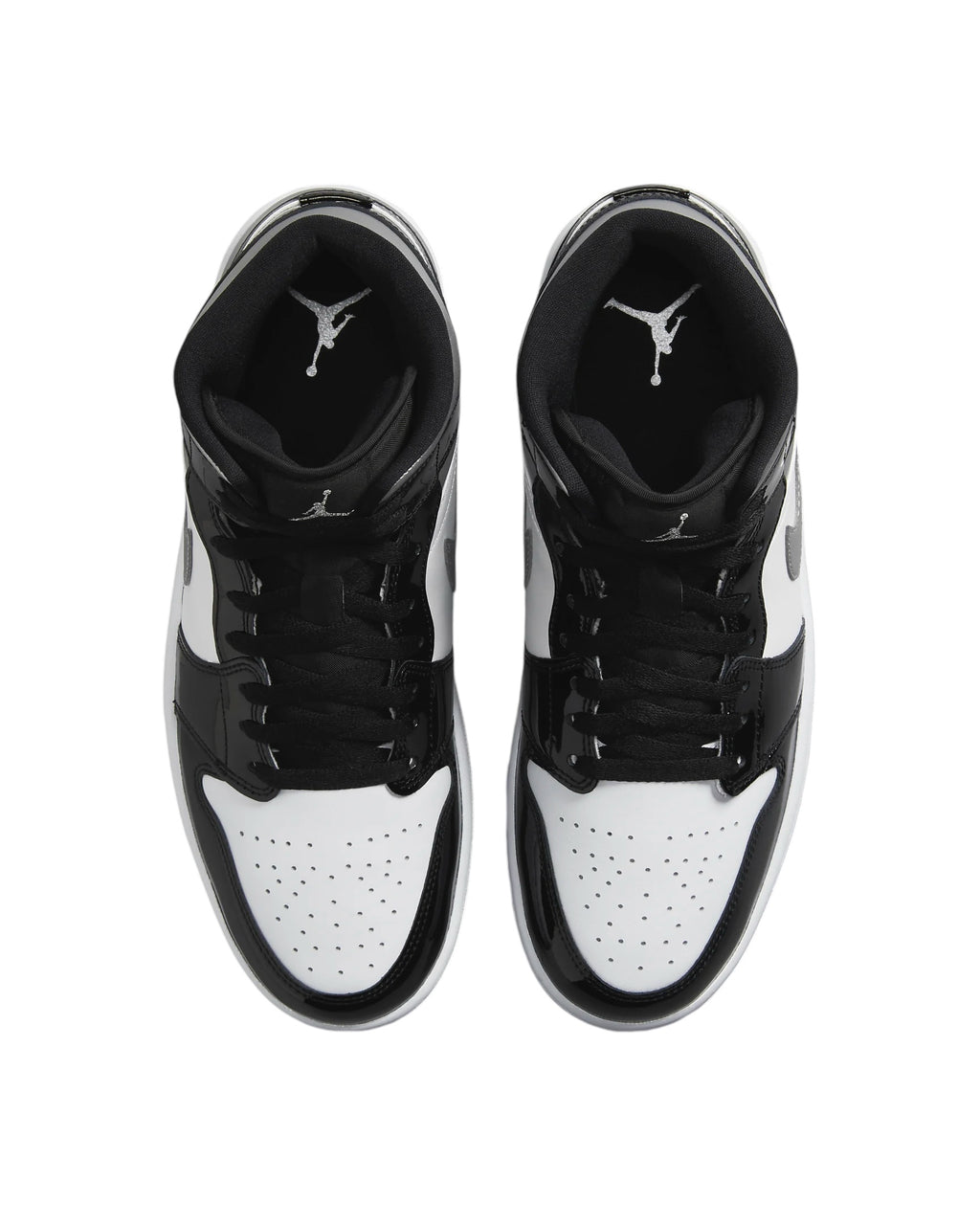 Jordan 1 Mid Patent Metallic Silver