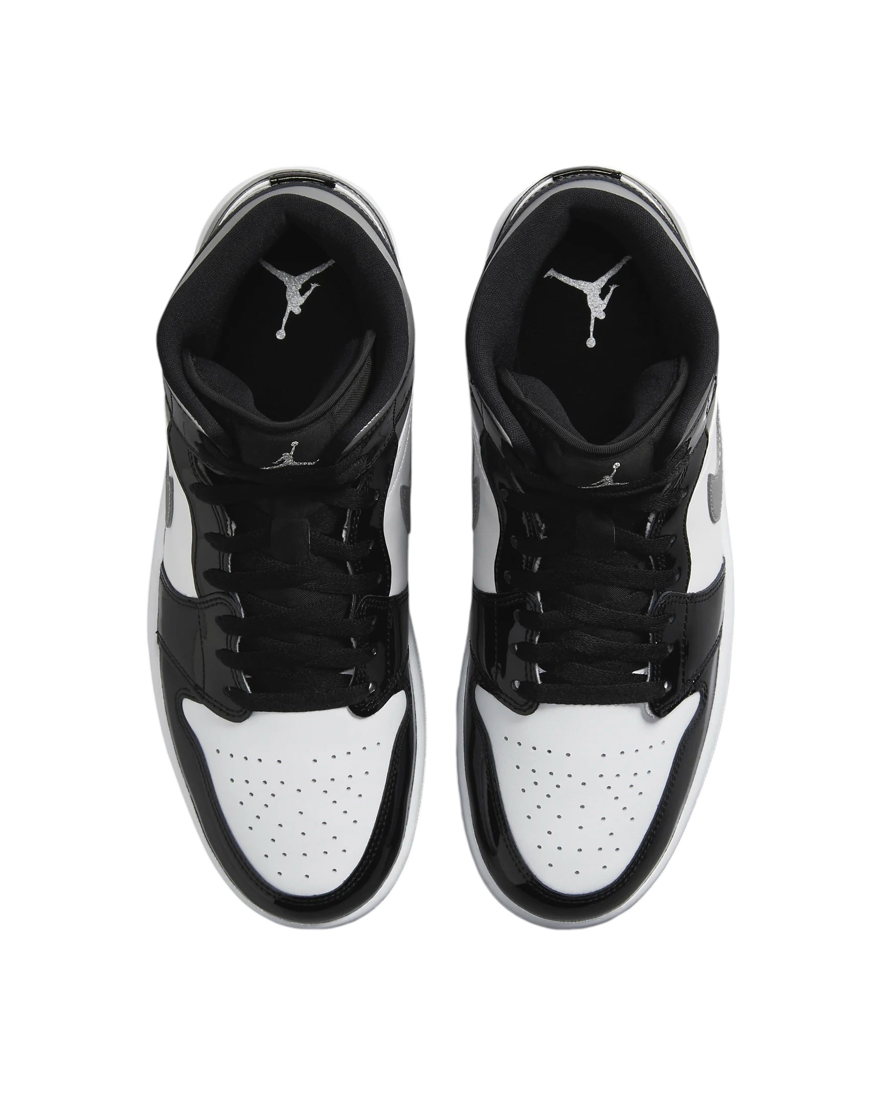 Jordan 1 Mid Patent Metallic Silver