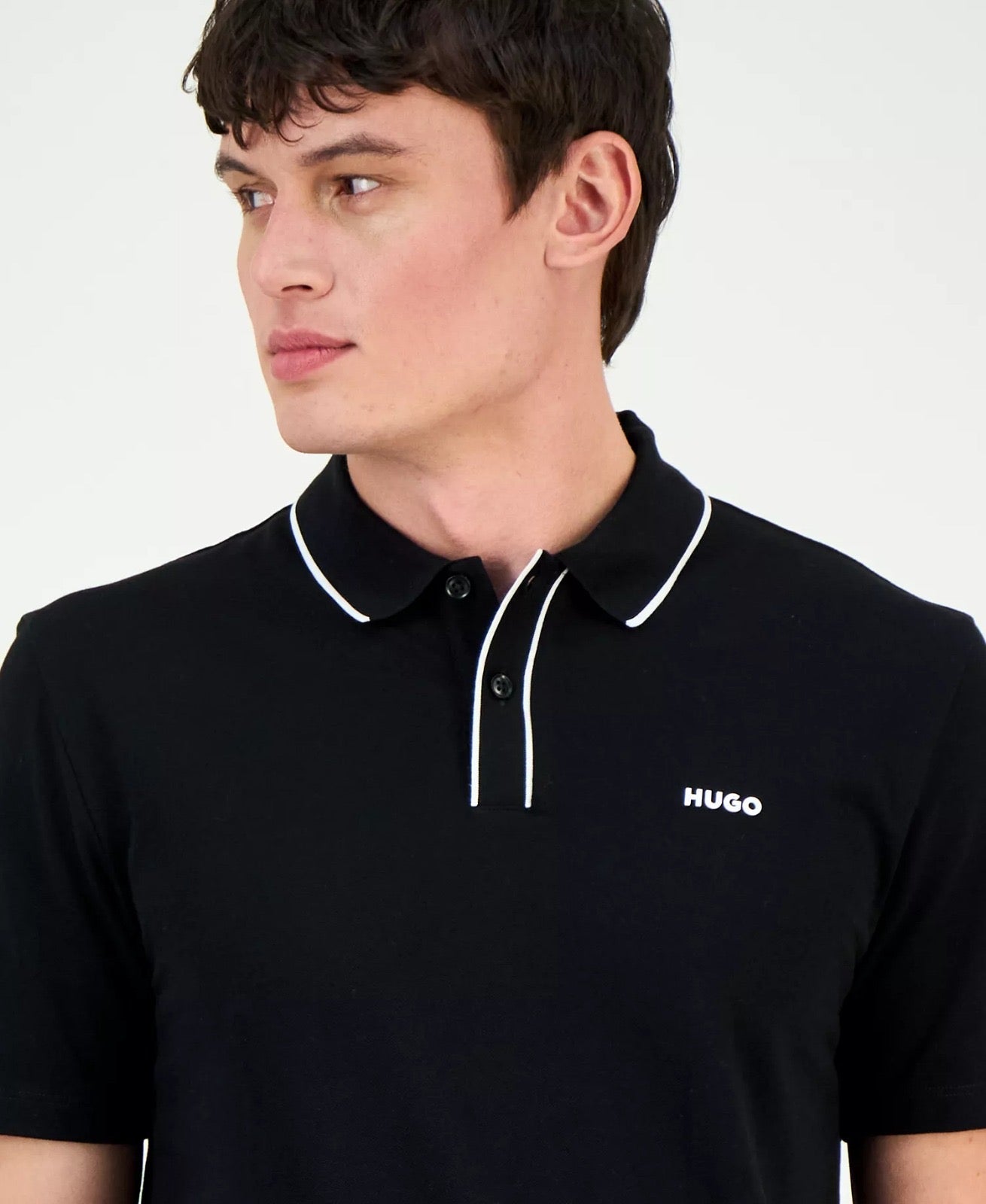 Hugo Polo T-Shirt | Black