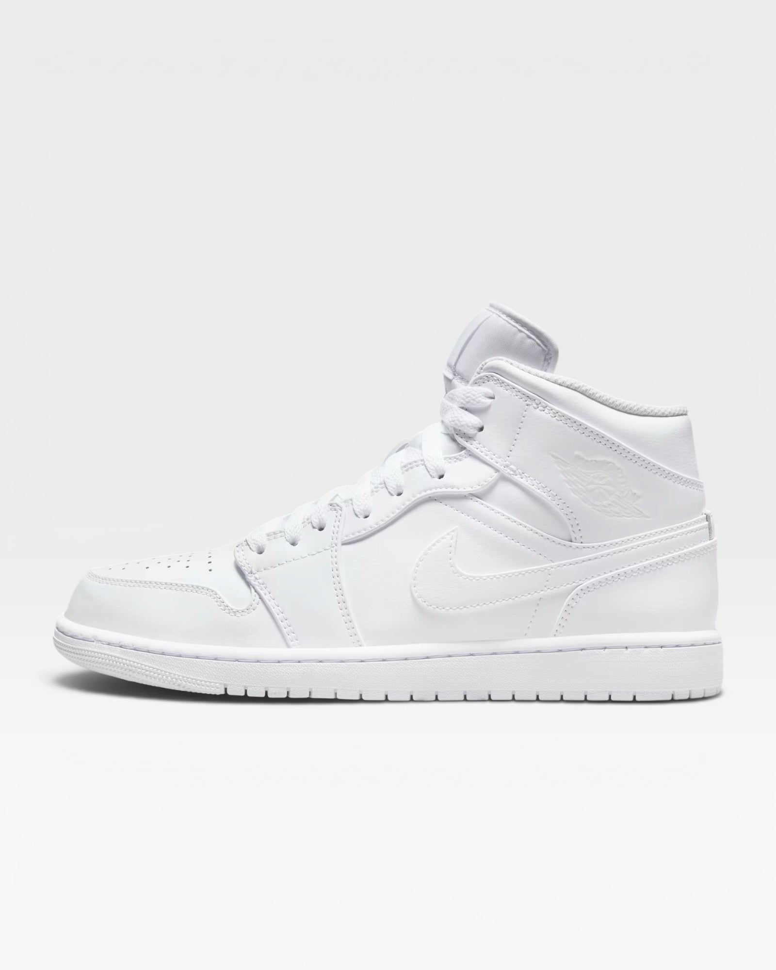 Jordan 1 Mid| Triple White