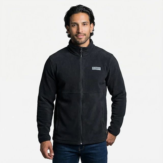 Magellan Outdoors Men's Arctic Fleece Jacket | Black