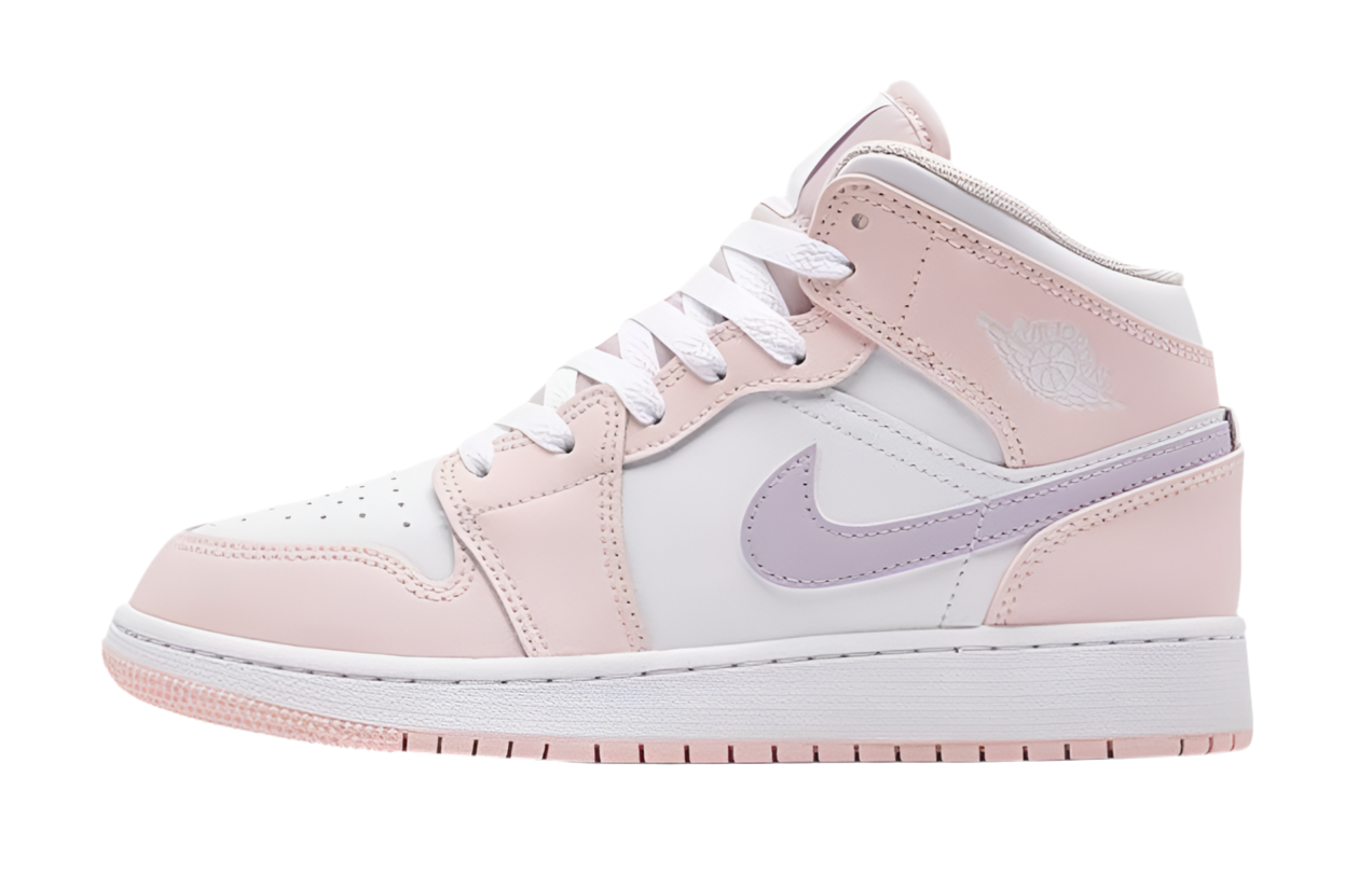 Jordan 1 Mid Pink Wash