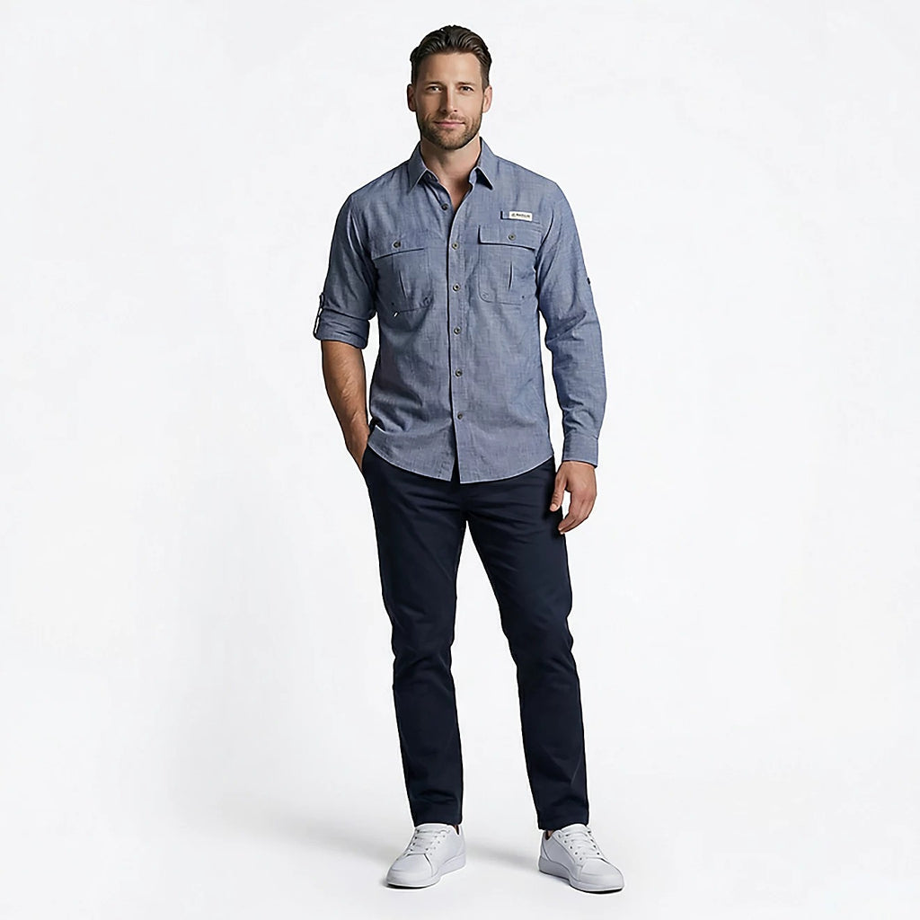 Camisa Magellan | Medieval Blue