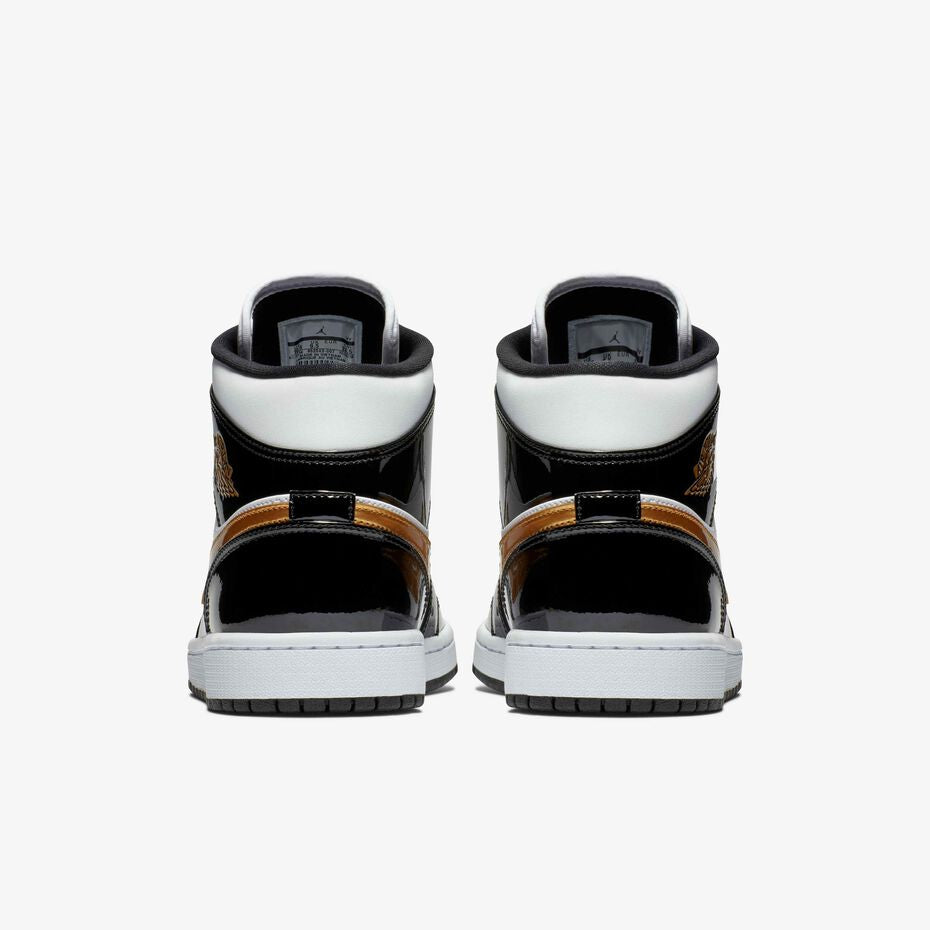 Jordan 1 Mid Patent Gold