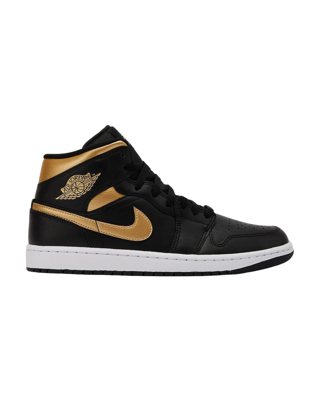 Jordan 1 Mid | Black Gold