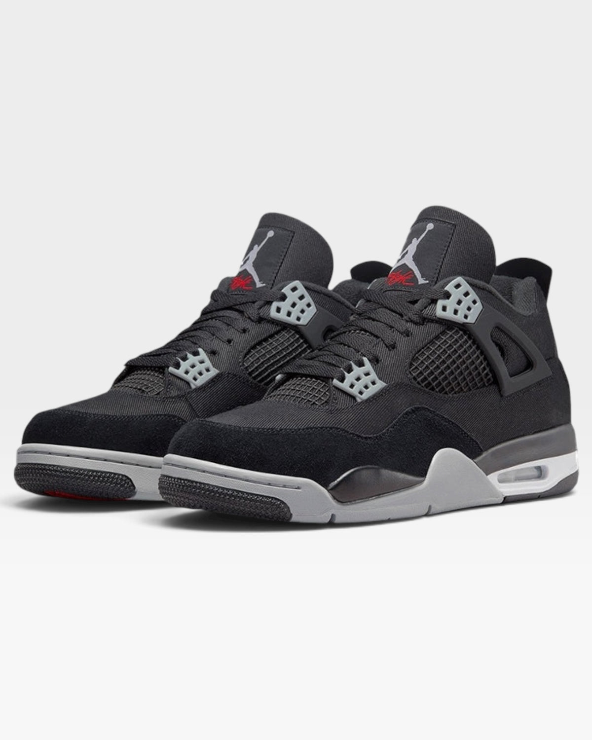 Jordan 4 Retro | Black Canvas