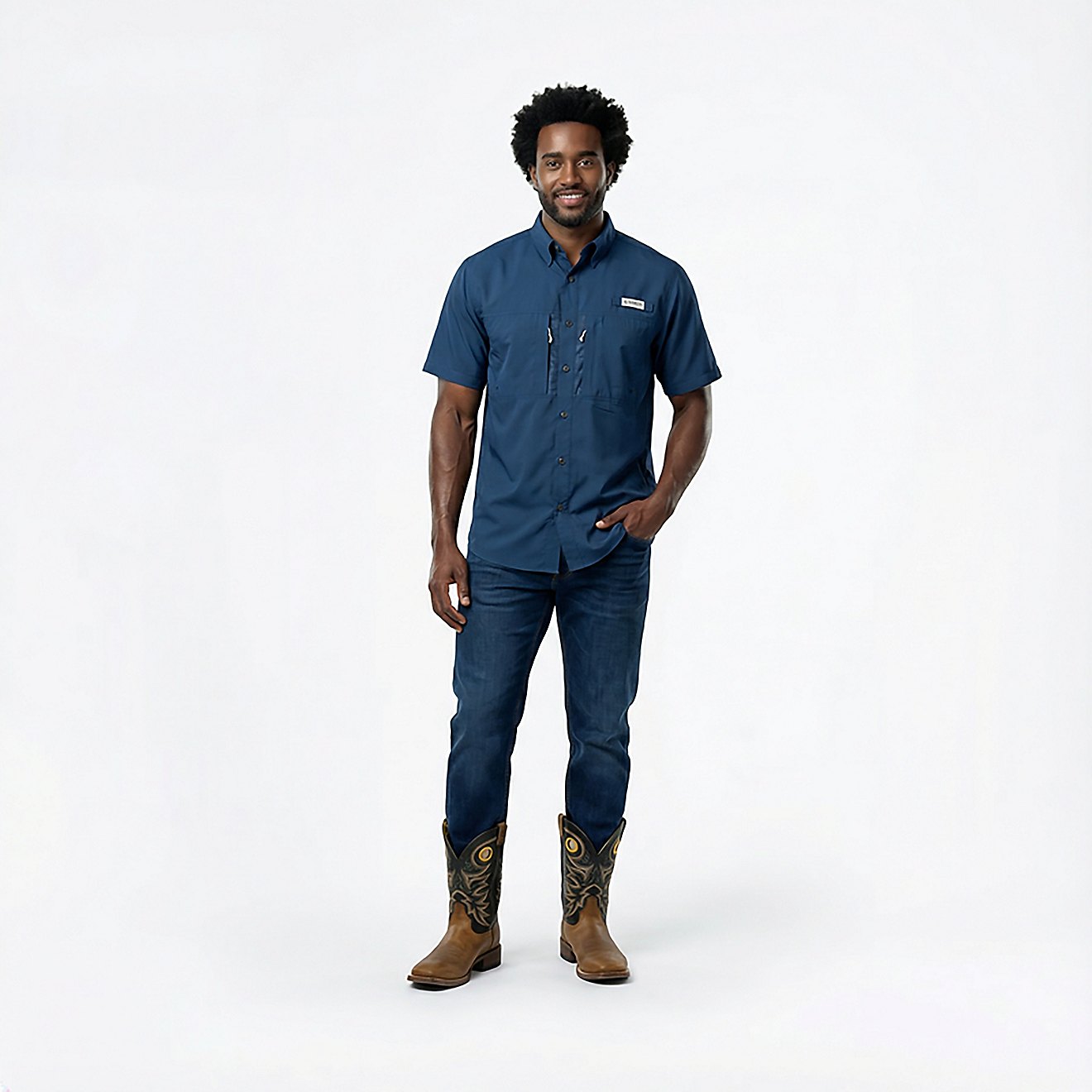 Camisa Magellan Fish Gear | Moonlit Ocean