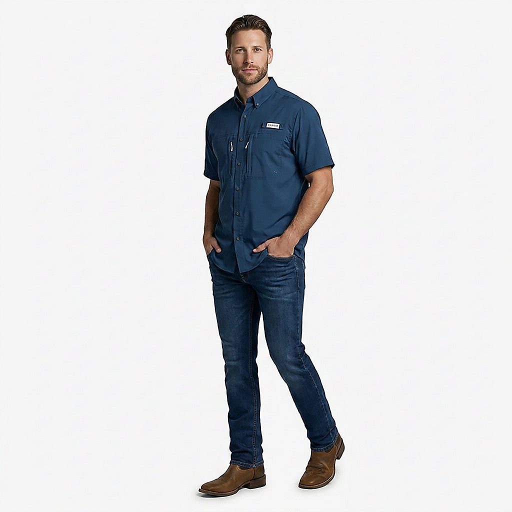 Camisa Magellan Fish Gear | Moonlit Ocean