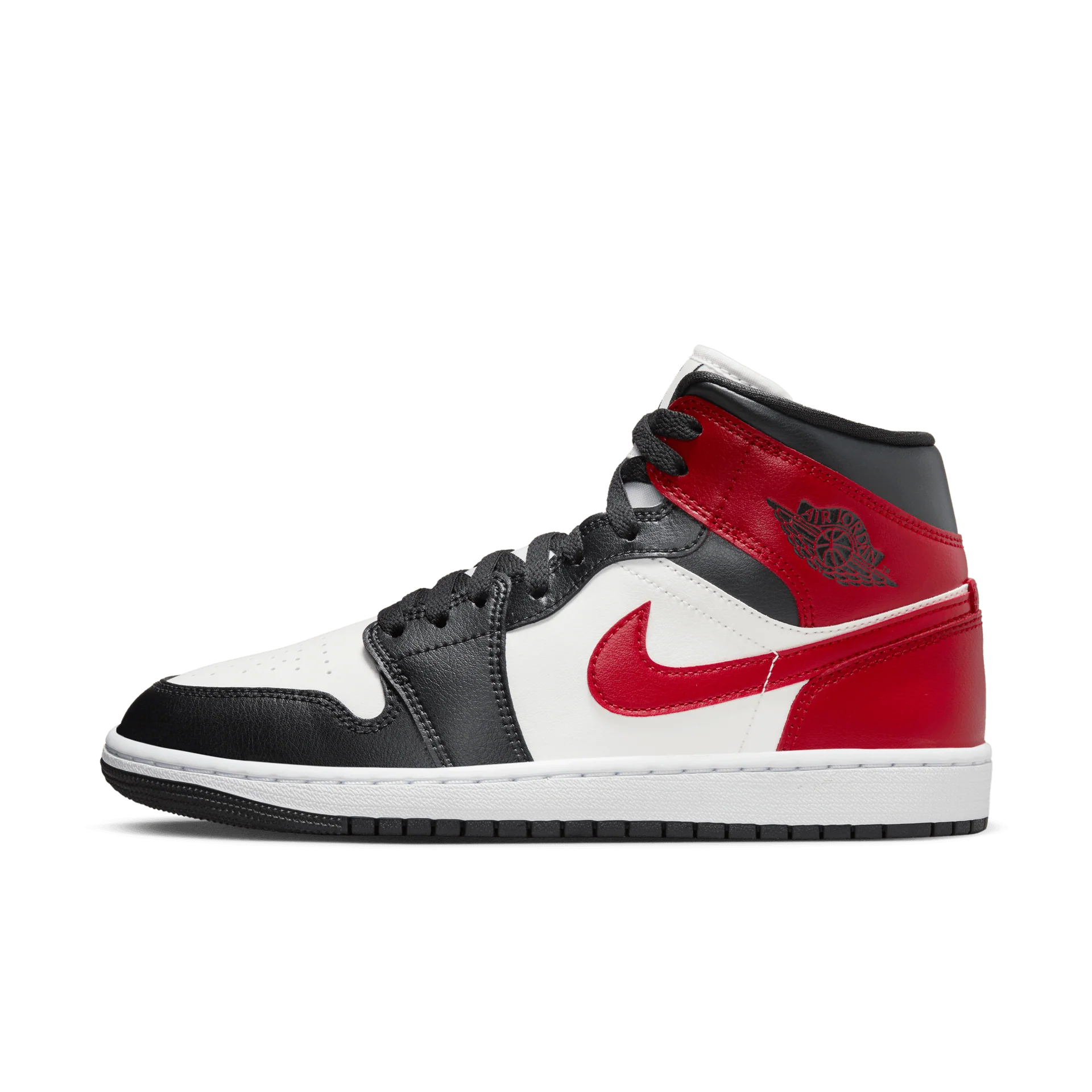 Jordan 1 Mid | White Gym Red