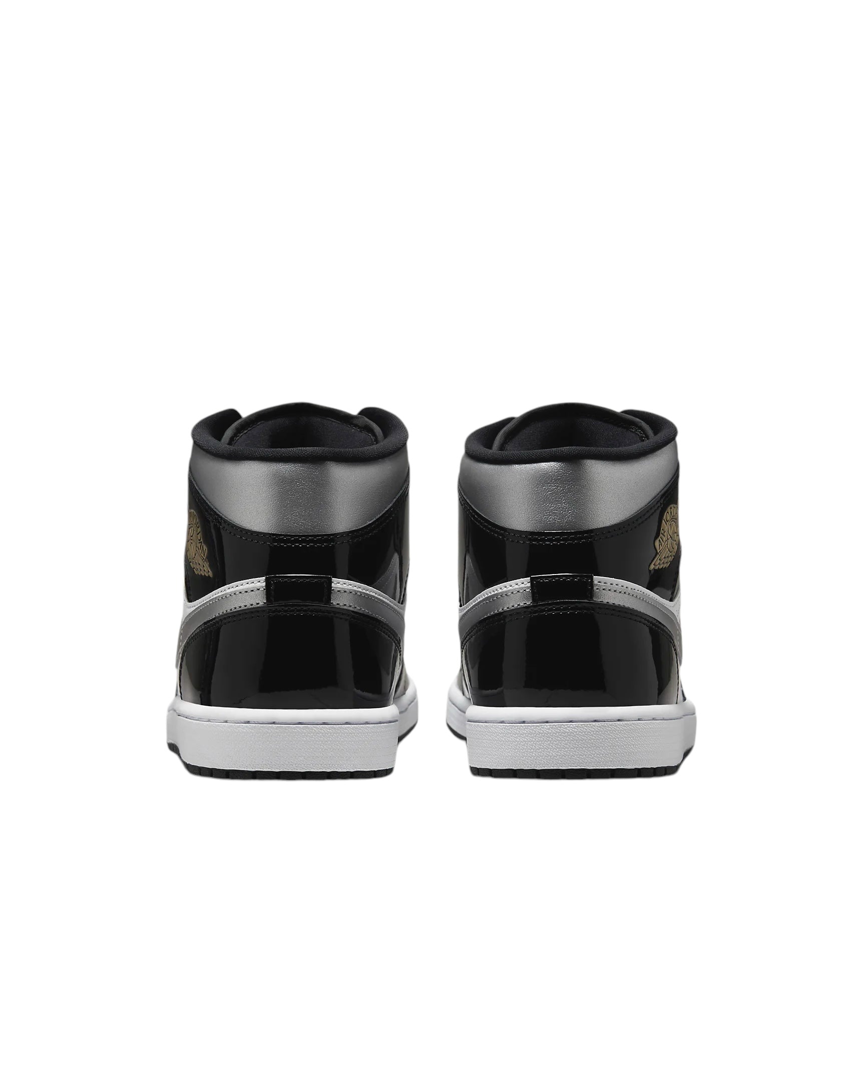 Jordan 1 Mid Patent Metallic Silver
