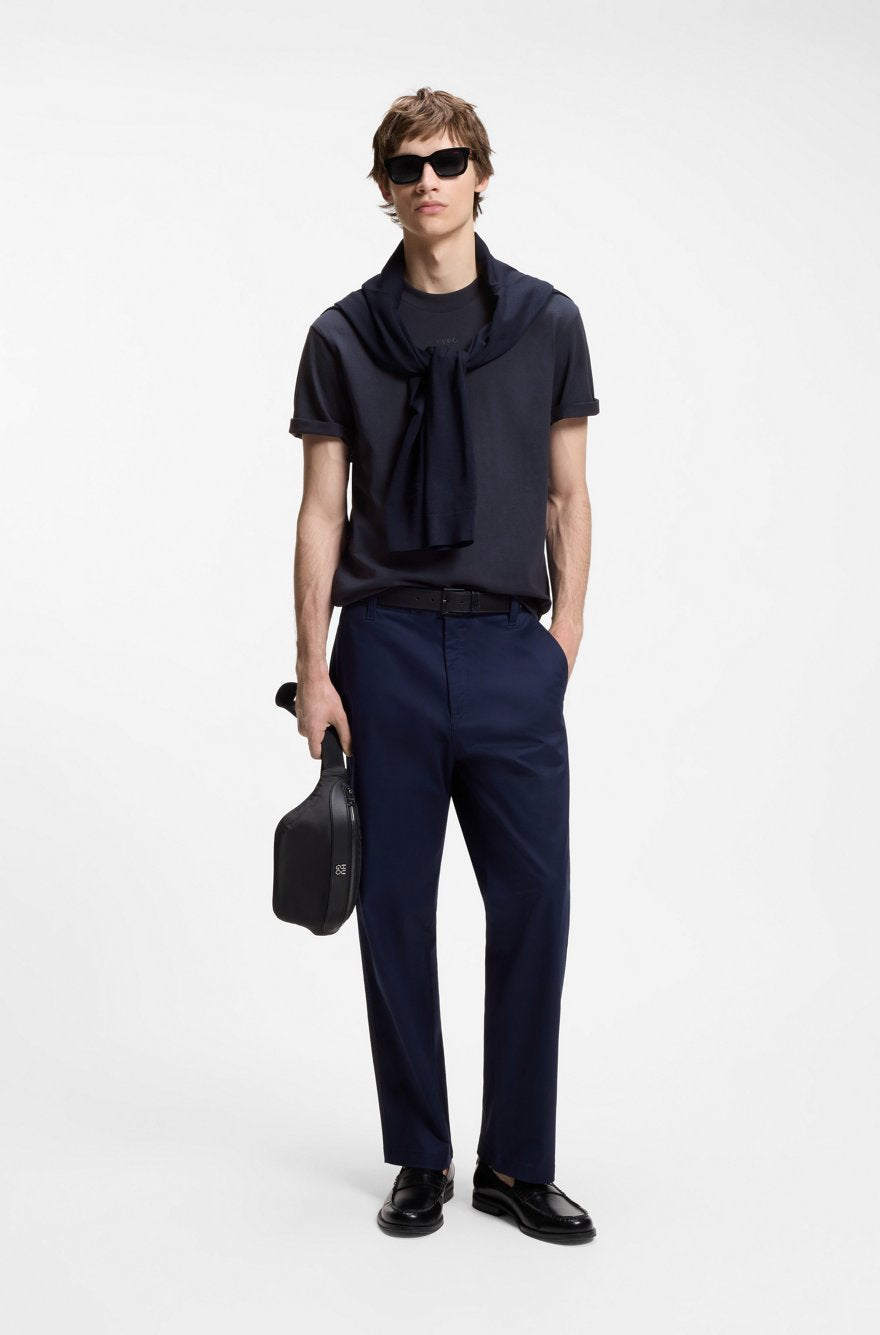 HUGO T-SHIRT OVERSIZED | NAVY