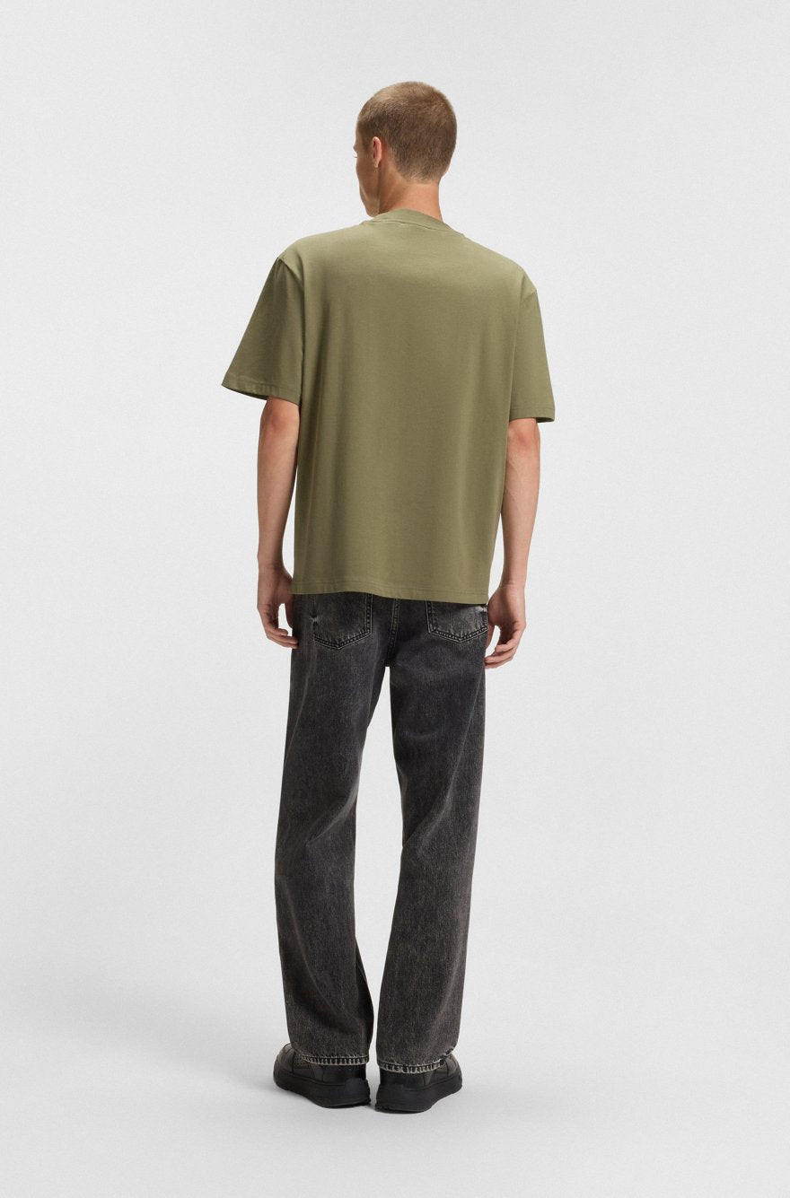 Hugo Cotton Knit T-Shit | Cal