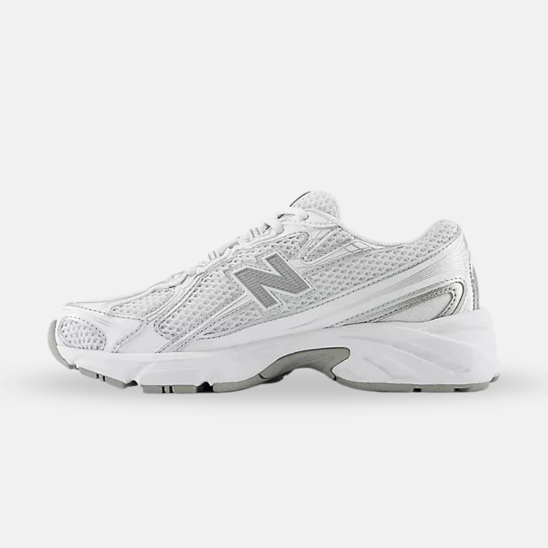New balance 740 | White Silver Metallic