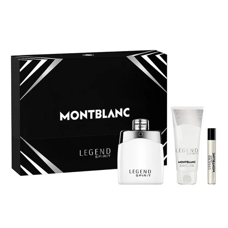 Montblanc Legend Spirit EDT gift set de tres piezas
